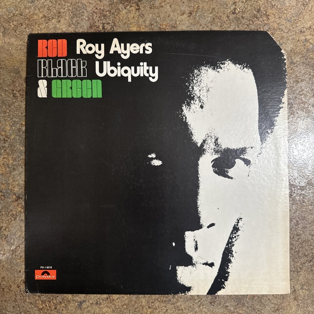 Roy Ayers Ubiquity Red Black And Green LP 1973 Polydor PD-1-6078 Original Mint